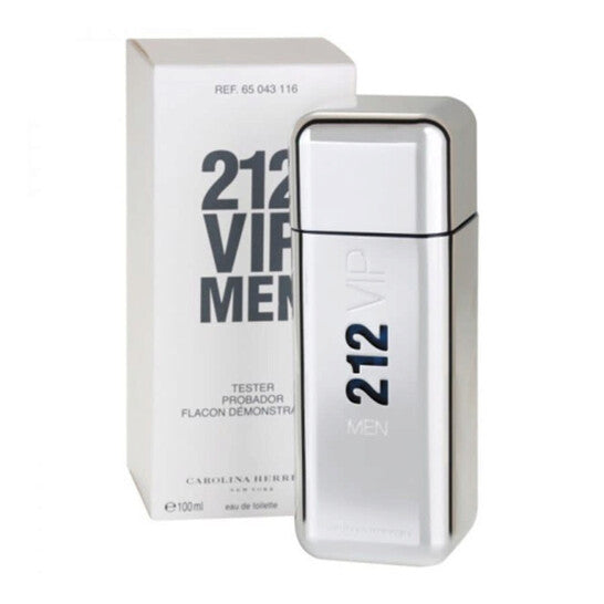 Carolina Herrera Men's 212 VIP EDT Spray (Tester) 3.4 oz/ 100 ml